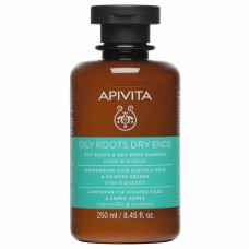 Apivita - Oily Roots Dry Ends Shampoo with Nettle & Propolis