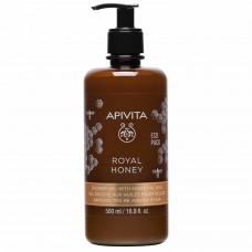 Apivita - Royal Honey - Shower Gel With Essential Oils (ECO Pack)